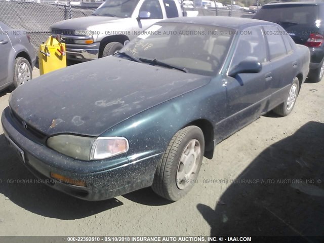 JT2BF12K7T0165469 - 1996 TOYOTA CAMRY LE/XLE/SE მწვანე ფოტო 6