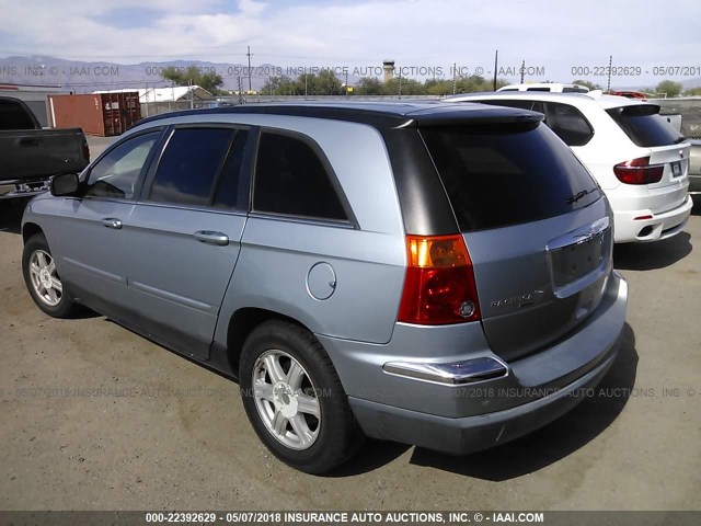 2A4GM68426R706652 - 2006 CHRYSLER PACIFICA TOURING BLUE photo 3