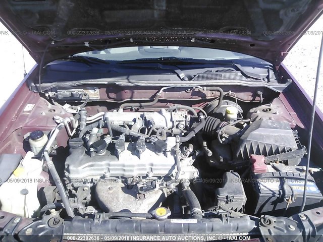 3N1CB51D45L509575 - 2005 NISSAN SENTRA 1.8/1.8S BURGUNDY photo 10