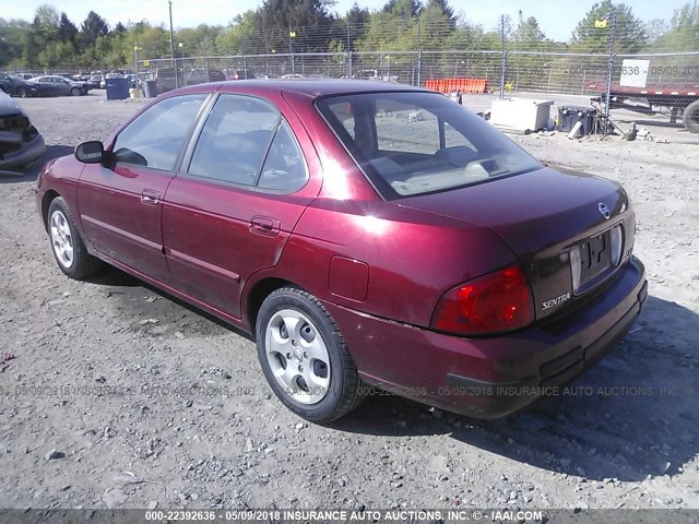 3N1CB51D45L509575 - 2005 NISSAN SENTRA 1.8/1.8S BURGUNDY photo 3