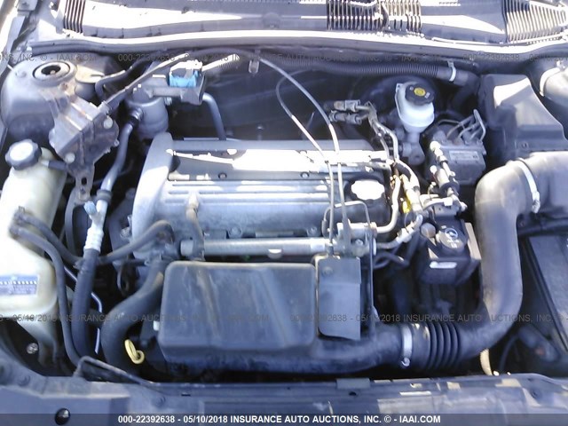 1G1JH12F237344955 - 2003 CHEVROLET CAVALIER LS SPORT BLACK photo 10