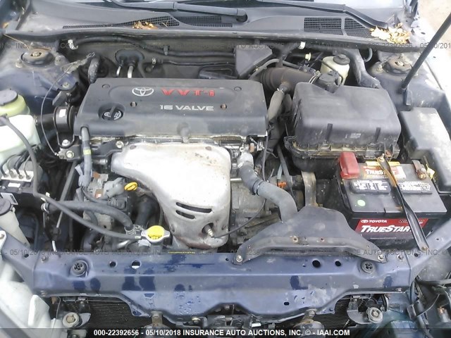 4T1BE30K06U164732 - 2006 TOYOTA CAMRY LE/XLE/SE ლურჯი ფოტო 10