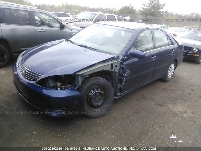 4T1BE30K06U164732 - 2006 TOYOTA CAMRY LE/XLE/SE ლურჯი ფოტო 2