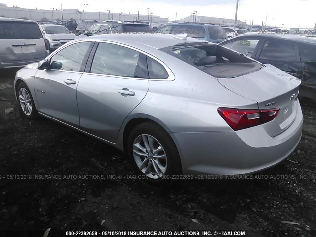 1G1ZD5ST6JF118027 - 2018 CHEVROLET MALIBU LT SILVER photo 3