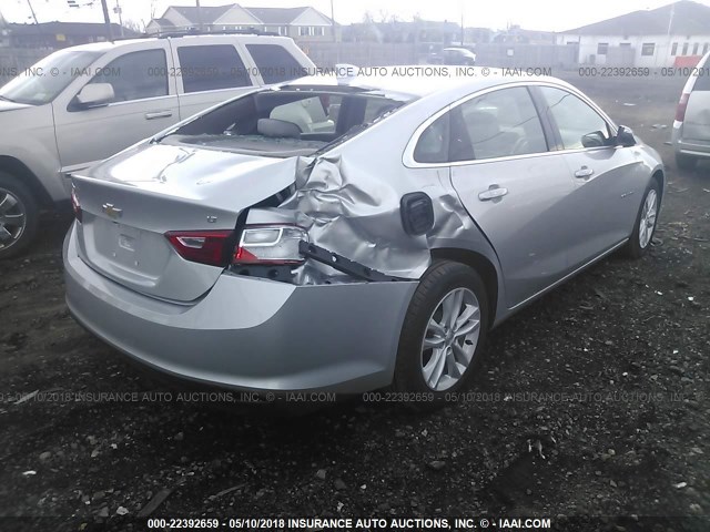 1G1ZD5ST6JF118027 - 2018 CHEVROLET MALIBU LT SILVER photo 6