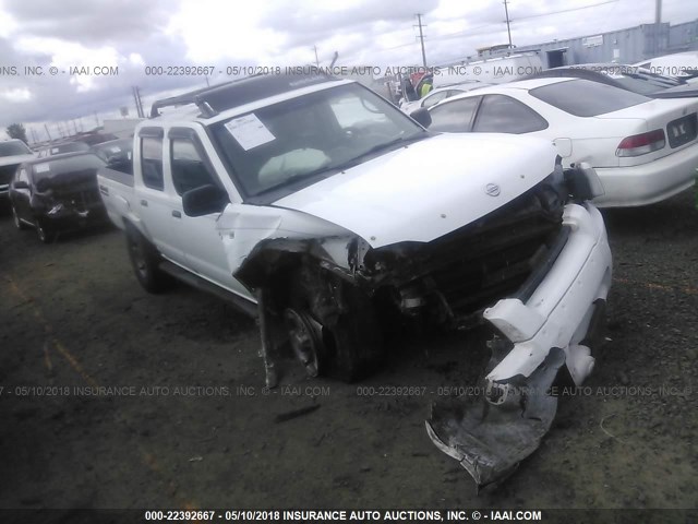 1N6ED27Y94C429270 - 2004 NISSAN FRONTIER CREW CAB XE V6 WHITE photo 1