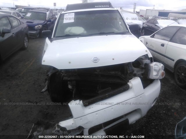 1N6ED27Y94C429270 - 2004 NISSAN FRONTIER CREW CAB XE V6 WHITE photo 6