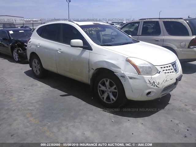 JN8AS58V28W400036 - 2008 NISSAN ROGUE S/SL WHITE photo 1