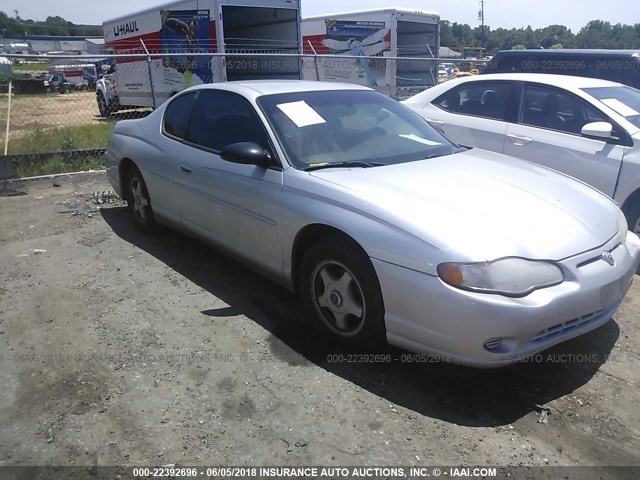 2G1WW12E149311660 - 2004 CHEVROLET MONTE CARLO LS SILVER photo 6