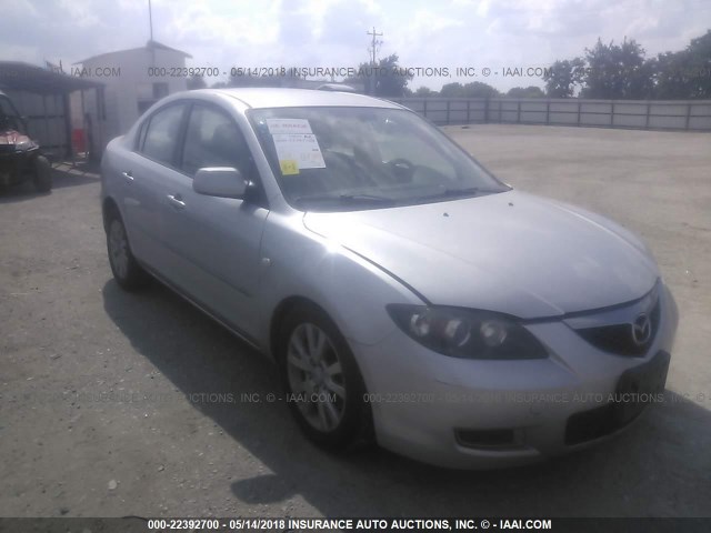 JM1BK12G581844303 - 2008 MAZDA 3 I SILVER photo 1