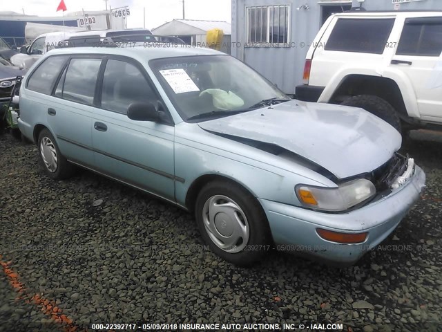 JT2AE09V1R0070004 - 1994 TOYOTA COROLLA DX BLUE photo 1