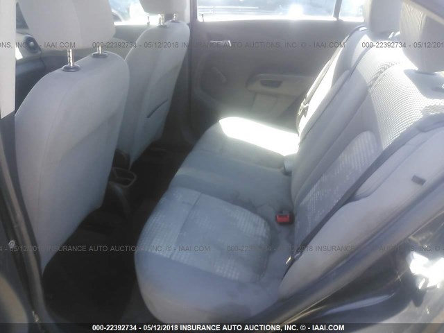 1G1JA5SH3C4161479 - 2012 CHEVROLET SONIC LS 黑色 照片 8