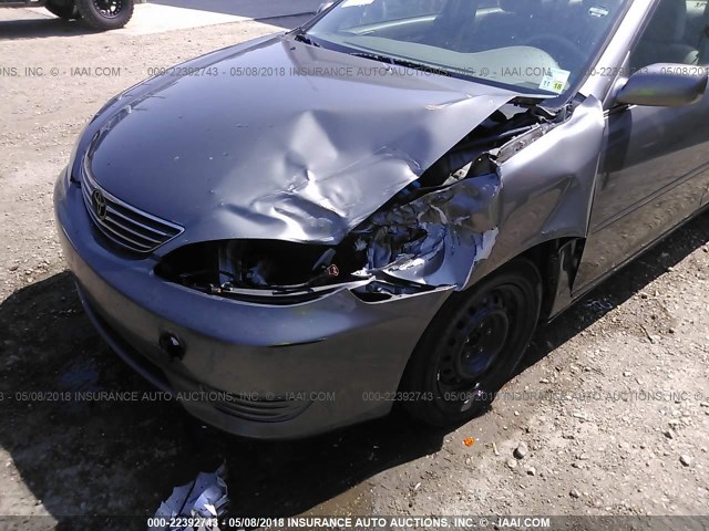 4T1BE32K46U660016 - 2006 TOYOTA CAMRY LE/XLE/SE ნაცრისფერი ფოტო 6