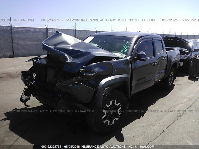 3TMCZ5AN0HM081424 - 2017 TOYOTA TACOMA DBL CAB/SR/TRDSPT/OR/PRO Boz foto 6