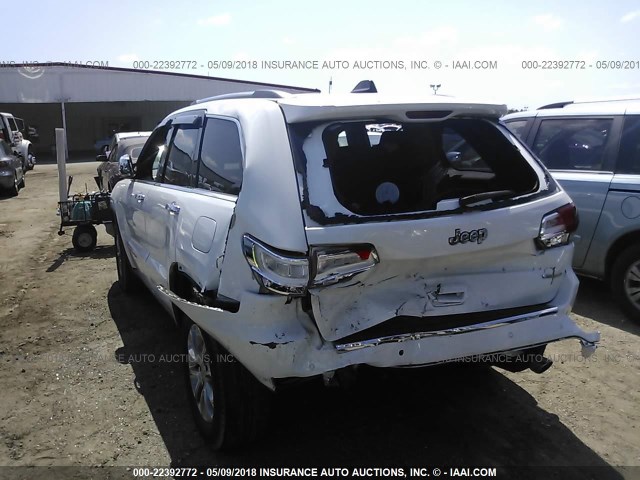 1C4RJEBG4FC734692 - 2015 JEEP GRAND CHEROKEE LIMITED WHITE photo 6