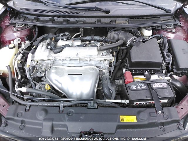 JTKJF5C71B3015948 - 2011 TOYOTA SCION TC 紫色 照片 10