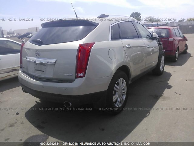 3GYFNEE34ES659026 - 2014 CADILLAC SRX LUXURY COLLECTION BEIGE photo 4