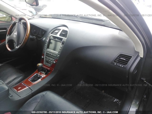 JTHBJ46G082162047 - 2008 LEXUS ES 350 GRAY photo 5