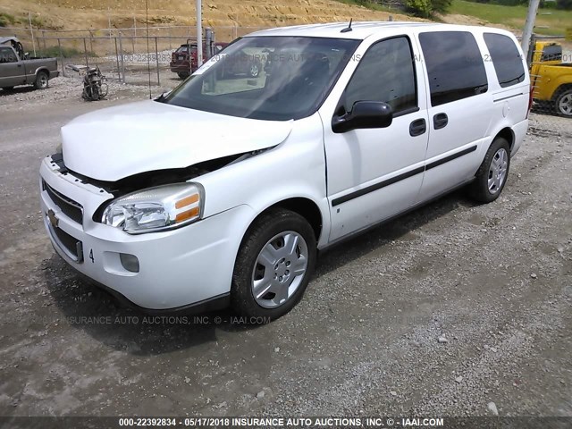 1GNDV23WX8D209420 - 2008 CHEVROLET UPLANDER LS 白色 照片 2