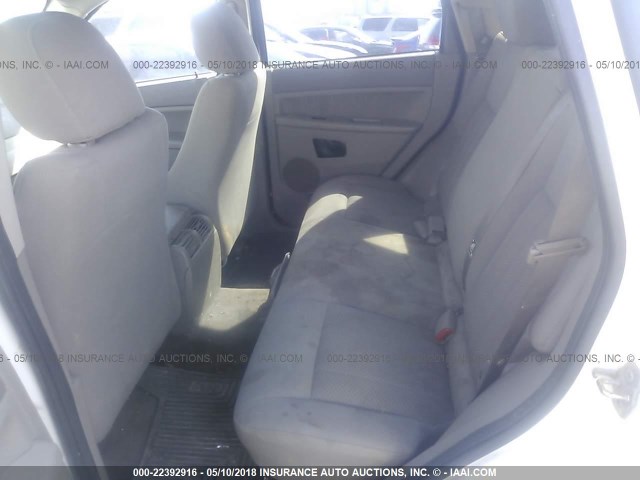 1J4GR48K46C315659 - 2006 JEEP GRAND CHEROKEE LAREDO/COLUMBIA/FREEDOM 白色 照片 8