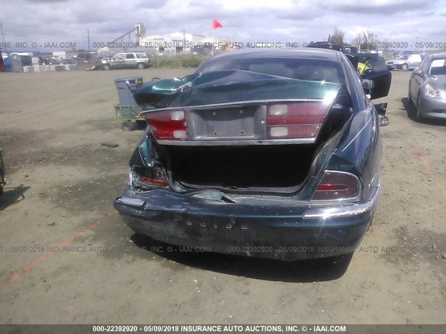 1G4CW54K1Y4285456 - 2000 BUICK PARK AVENUE  GREEN photo 6