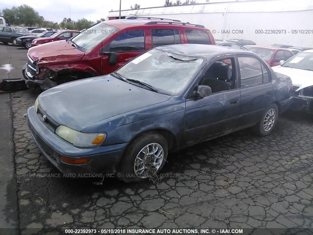 JT2AE09B5R0060159 - 1994 TOYOTA COROLLA LE/DX 蓝色 照片 2