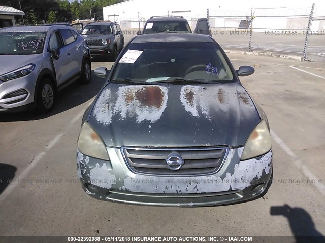 1N4AL11D34C123868 - 2004 NISSAN ALTIMA S/SL GREEN photo 6