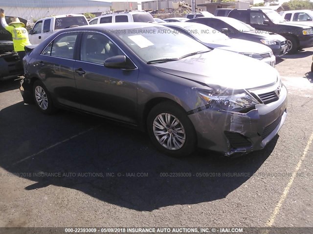 4T1BF1FKXEU812875 - 2014 TOYOTA CAMRY L/SE/LE/XLE 灰色 照片 1