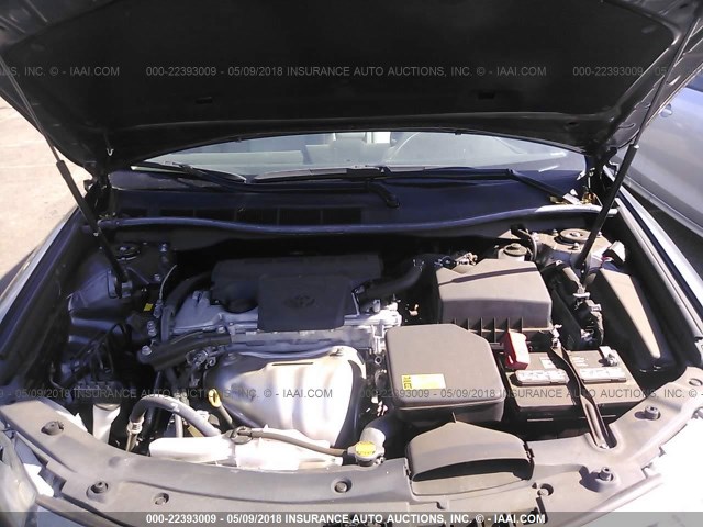 4T1BF1FKXEU812875 - 2014 TOYOTA CAMRY L/SE/LE/XLE 灰色 照片 10