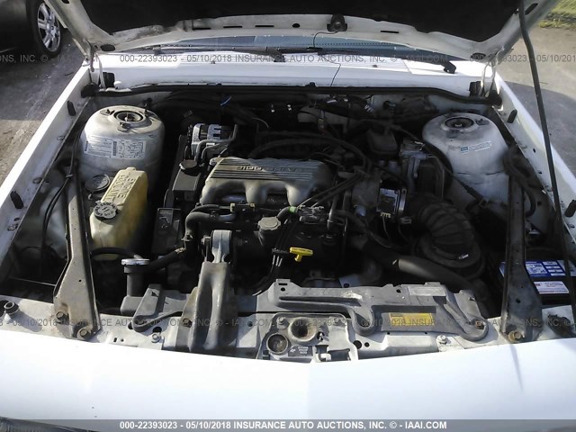 1G3AG55M2R6439011 - 1994 OLDSMOBILE CUTLASS CIERA S WHITE photo 10