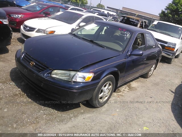 4T1BG22K1XU526621 - 1999 TOYOTA CAMRY CE/LE/XLE 蓝色 照片 2