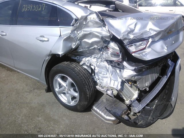 1G1ZB5ST3HF164866 - 2017 CHEVROLET MALIBU LS 银色 照片 6