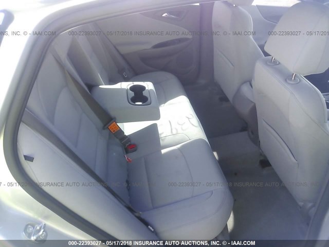 1G1ZB5ST3HF164866 - 2017 CHEVROLET MALIBU LS 银色 照片 8