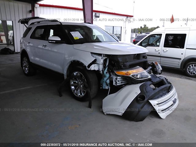 1FM5K7F82FGA17710 - 2015 FORD EXPLORER LIMITED 白色 照片 1