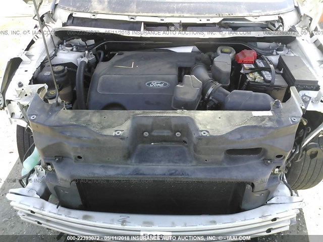 1FM5K7F82FGA17710 - 2015 FORD EXPLORER LIMITED 白色 照片 10