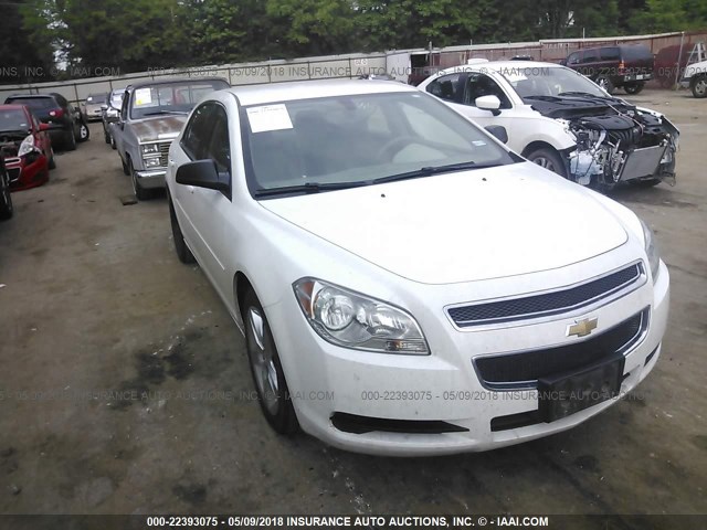 1G1ZB5E04CF244557 - 2012 CHEVROLET MALIBU LS თეთრი ფოტო 1