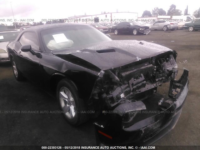 2C3CDZAG7GH166138 - 2016 DODGE CHALLENGER SXT BLACK photo 1