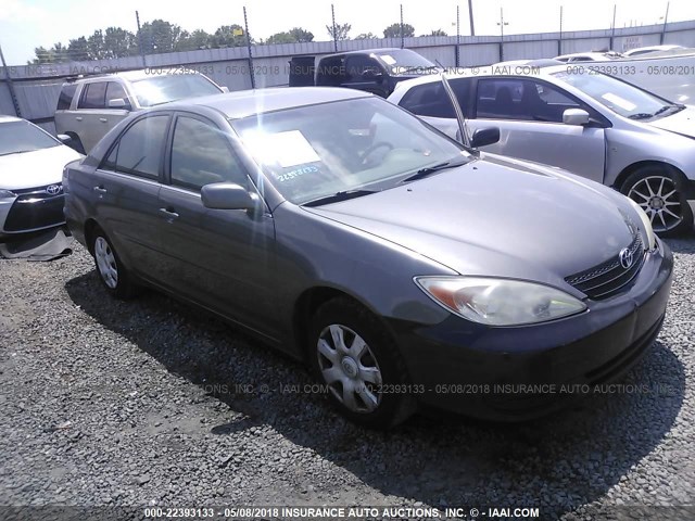 4T1BE32K33U654137 - 2003 TOYOTA CAMRY LE/XLE/SE GRAY photo 1