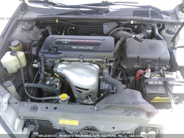 4T1BE32K33U654137 - 2003 TOYOTA CAMRY LE/XLE/SE GRAY photo 10