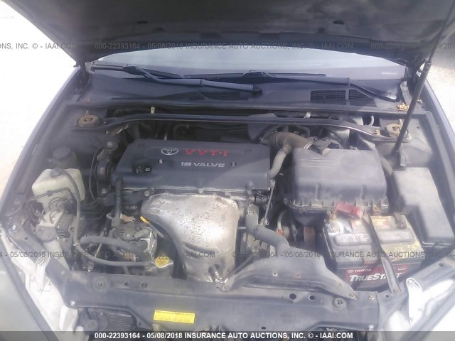 4T1BE32K43U146257 - 2003 TOYOTA CAMRY LE/XLE/SE BLACK photo 10