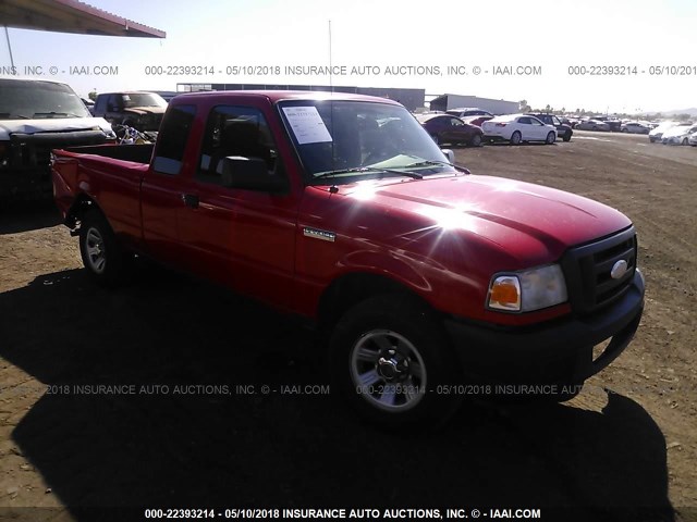 1FTYR44E26PA17582 - 2006 FORD RANGER SUPER CAB RED photo 1