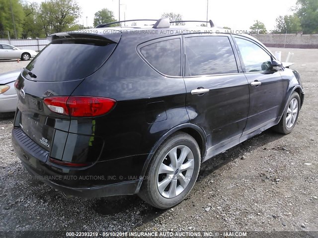 4S4WX85C364423434 - 2006 SUBARU B9 TRIBECA 3.0 H6/3.0 H6 LIMITED BLACK photo 4