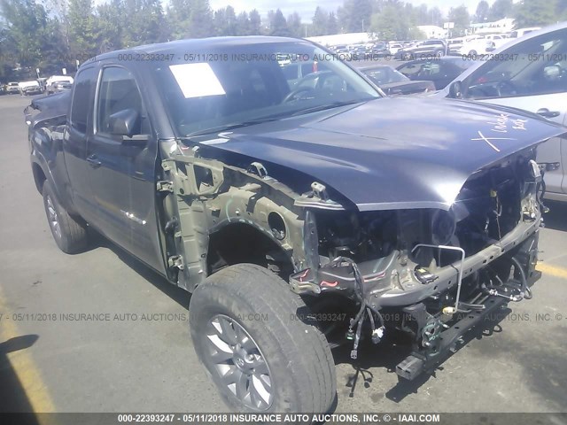 5TFRX5GN0GX070245 - 2016 TOYOTA TACOMA ACCESS CAB/SR/SR5 GRAY photo 1