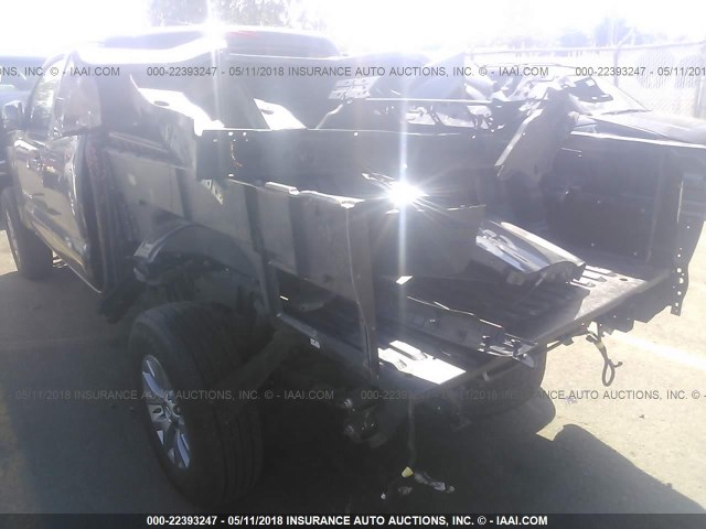 5TFRX5GN0GX070245 - 2016 TOYOTA TACOMA ACCESS CAB/SR/SR5 GRAY photo 3