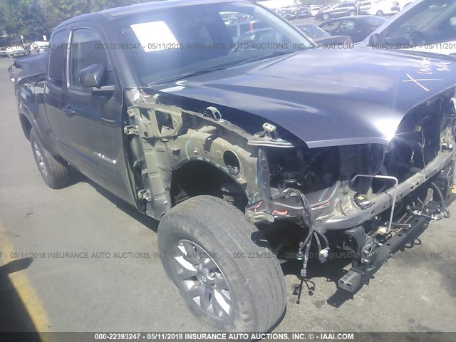 5TFRX5GN0GX070245 - 2016 TOYOTA TACOMA ACCESS CAB/SR/SR5 GRAY photo 6