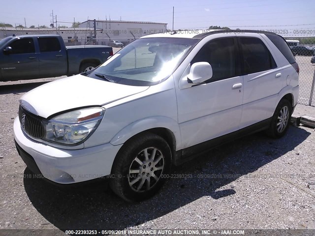 3G5DB03L56S620952 - 2006 BUICK RENDEZVOUS CX/CXL WHITE photo 2