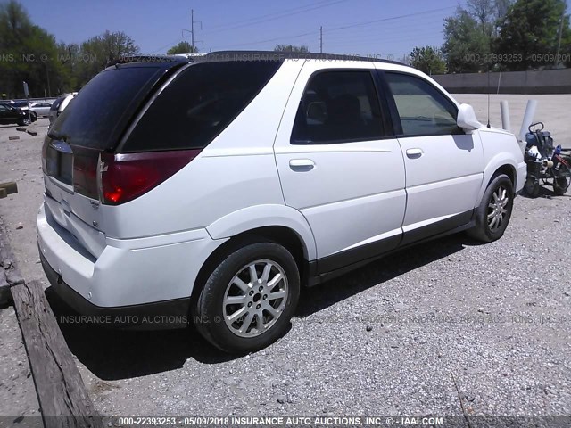 3G5DB03L56S620952 - 2006 BUICK RENDEZVOUS CX/CXL WHITE photo 4