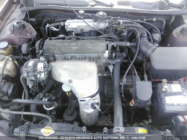4T1BG28K6YU673557 - 2000 TOYOTA CAMRY CE/LE/XLE მუქწითელი ფოტო 10