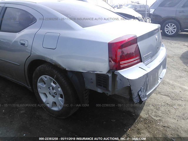 2B3KA43R17H642676 - 2007 DODGE CHARGER SE/SXT GRAY photo 6