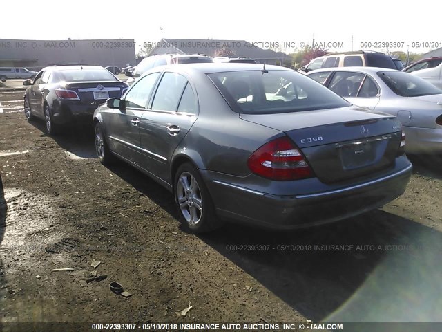 WDBUF87J66X193928 - 2006 MERCEDES-BENZ E 350 4MATIC GRAY photo 3